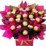 Chocolate Gift Box - With Ferrero Rocher & Belgian Chocolate Hearts