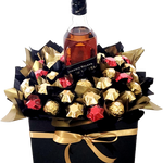 Luxury Johnnie Walker Black Label Whisky Gift with Chocolates