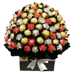 Extra Large Chocolate Bouquet - Very Chic - Dome - Red